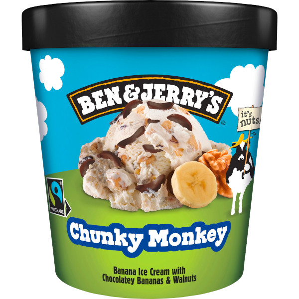 Ben & Jerry's Glass Chunky Monkey