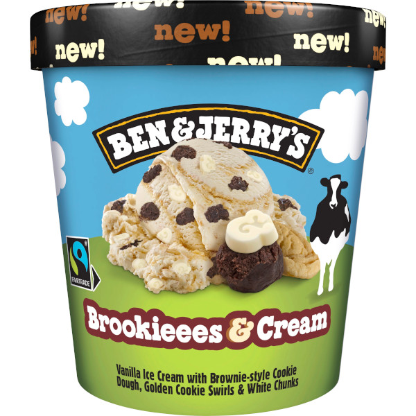 Ben & Jerry's Glass Brookieees & Cream