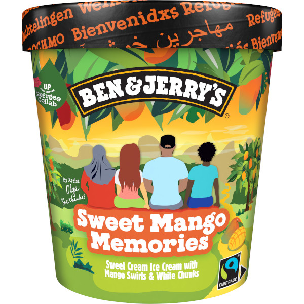 Ben & Jerry's Glass Sweet Mango Memories