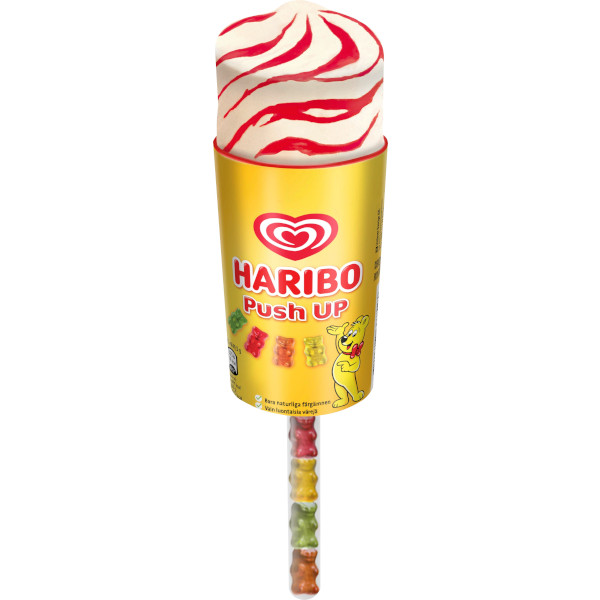 GB Glace Glasspinne Haribo Push-Up
