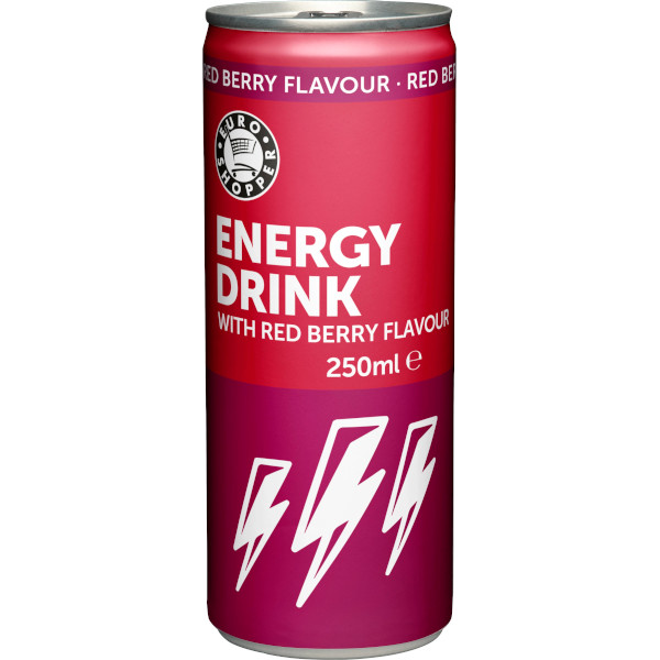 Euro Shopper Energidryck Red Berry