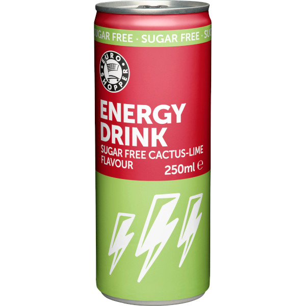 Euro Shopper Energidryck Castus/Lime SF