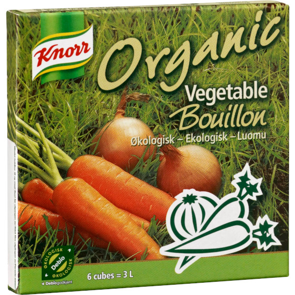 Knorr Buljongtärningar Organic Vegetable