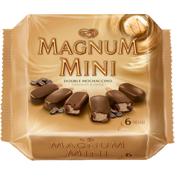 Magnum Glasspinne Mini Double Mochaccino