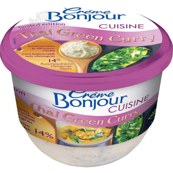 Crème Bonjour Matlagningsfraiche Cuisine Thai Green Curry