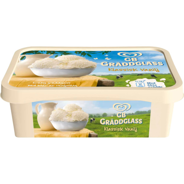 GB Glace Gräddglass Klassisk Vanilj