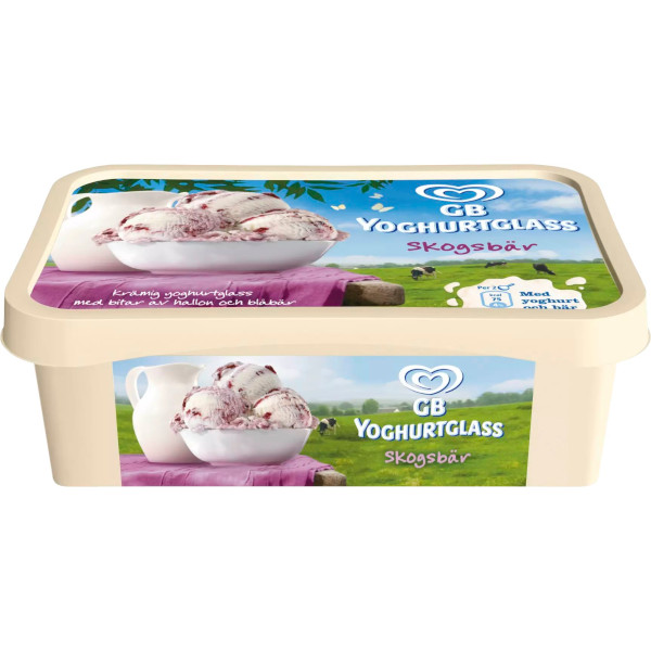 GB Glace Yoghurtglass Skogsbär