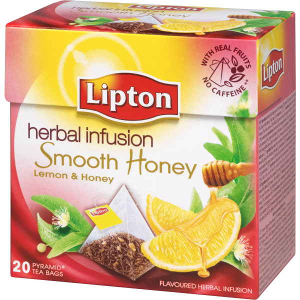 Lipton Te Pyramidpåsar Herbal Infusion Smooth Honey