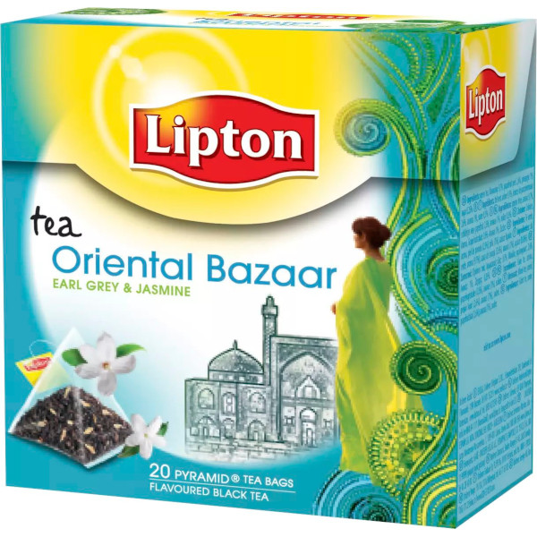 Lipton Te Pyramidpåsar Oriental Bazaar