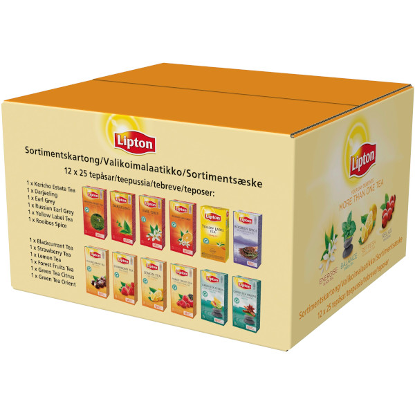 Lipton Te Sortimentskartong