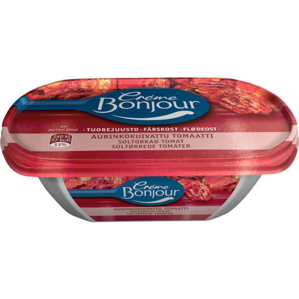 Crème Bonjour Färskost Soltorkad Tomat